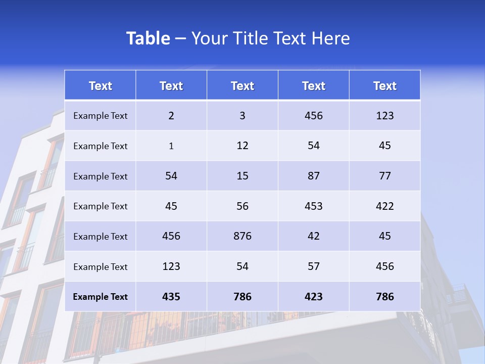 Rent A House Capital Condo PowerPoint Template