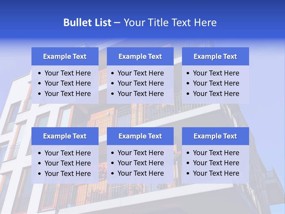 Rent A House Capital Condo PowerPoint Template