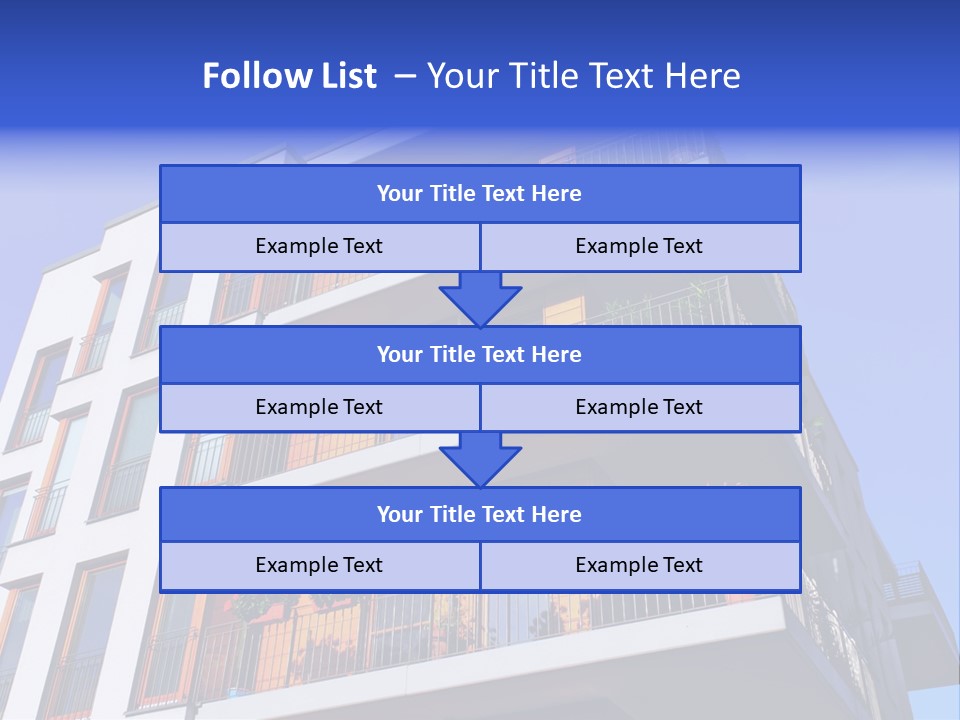 Rent A House Capital Condo PowerPoint Template