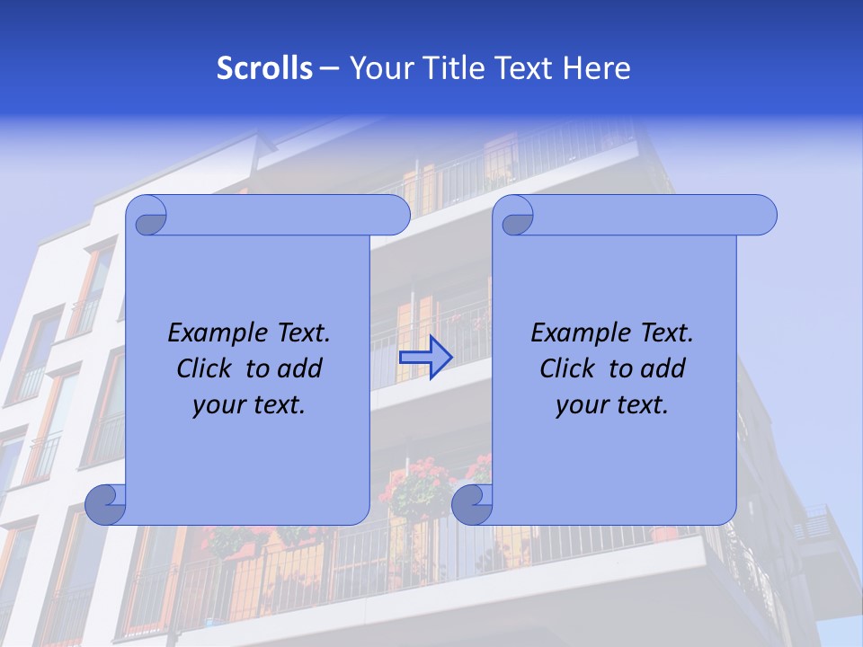 Rent A House Capital Condo PowerPoint Template