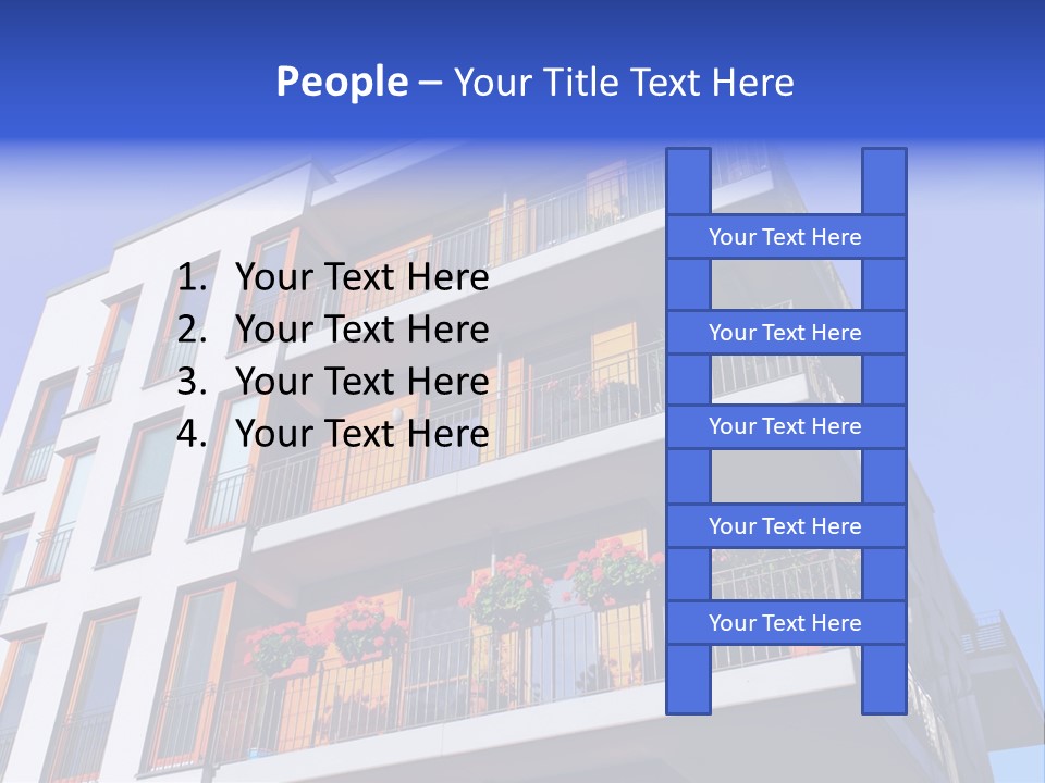 Rent A House Capital Condo PowerPoint Template