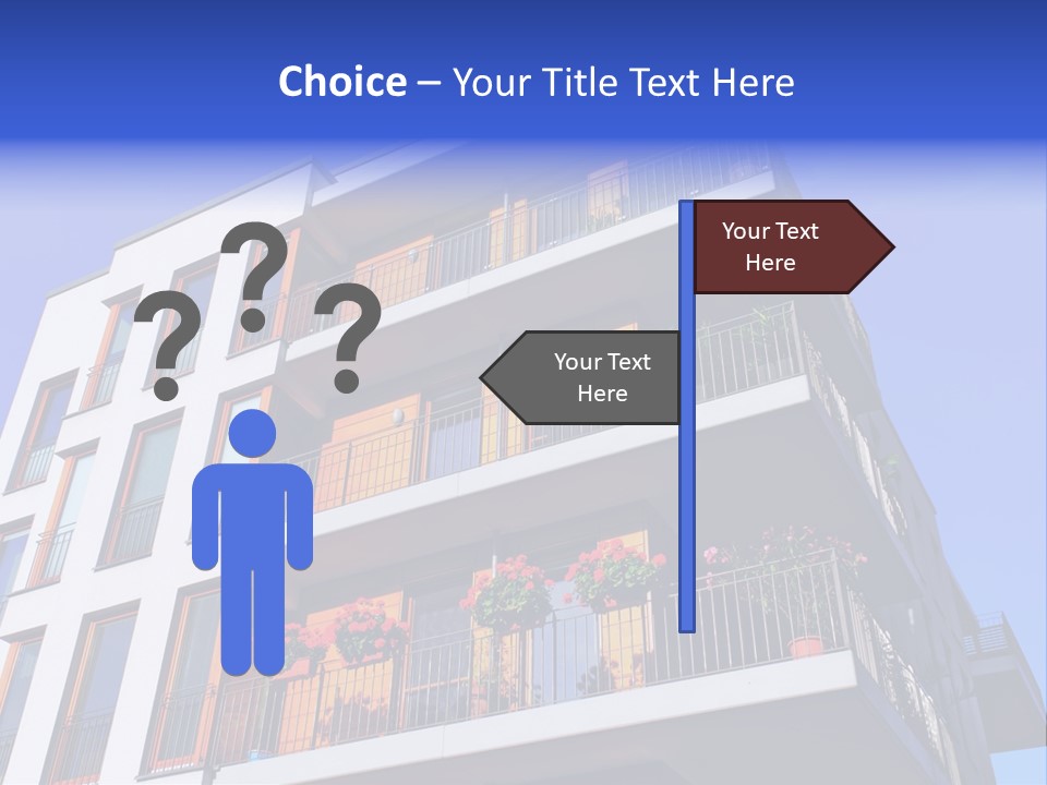 Rent A House Capital Condo PowerPoint Template