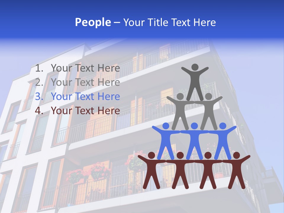 Rent A House Capital Condo PowerPoint Template