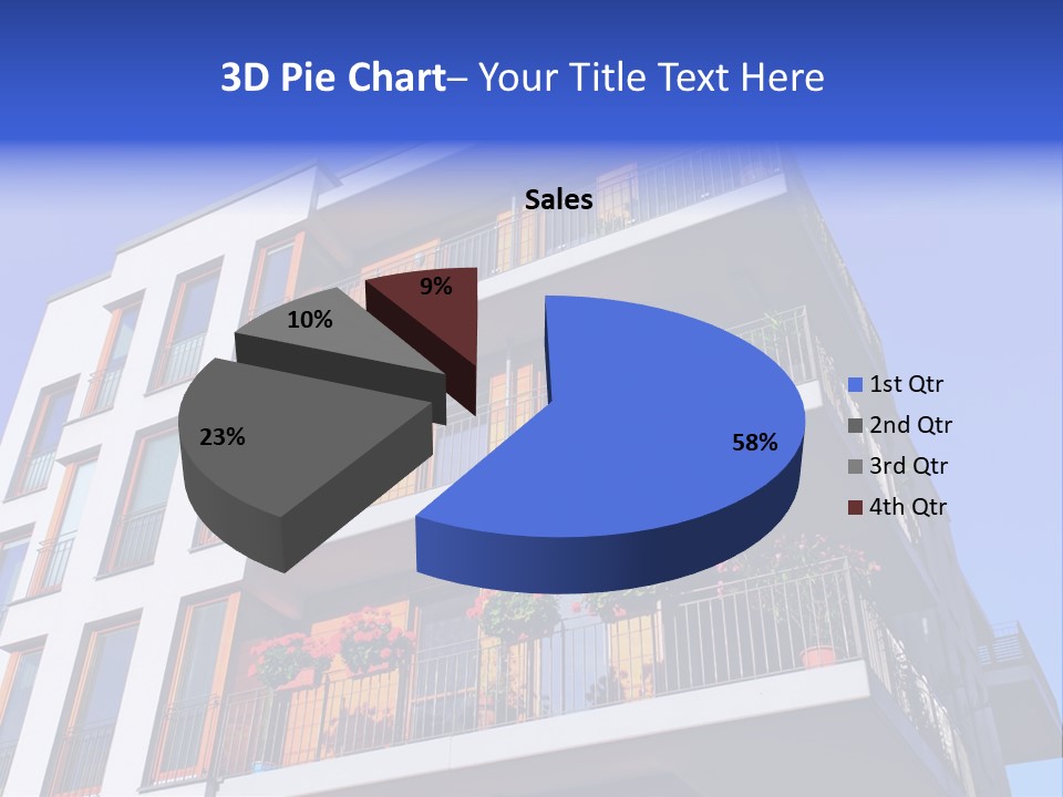 Rent A House Capital Condo PowerPoint Template