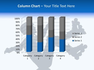 People Falling Beautiful PowerPoint Template