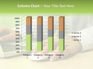 French Surfing Keyboard PowerPoint Template