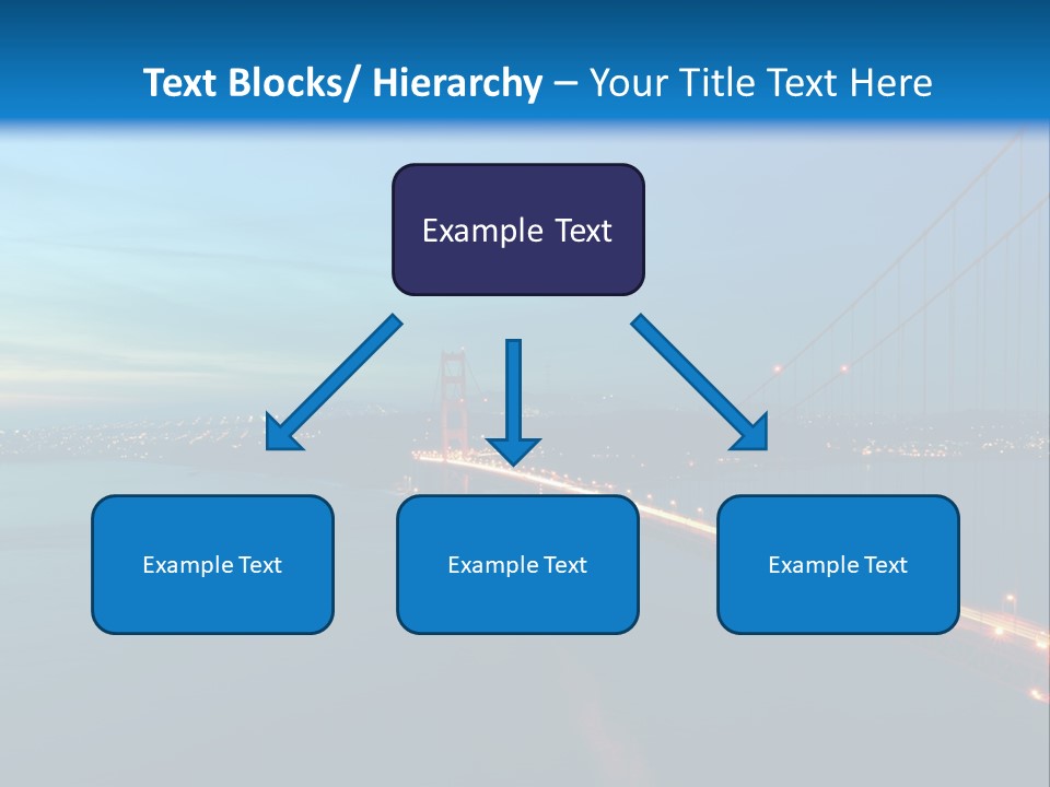 Transportation Sunset Cable PowerPoint Template