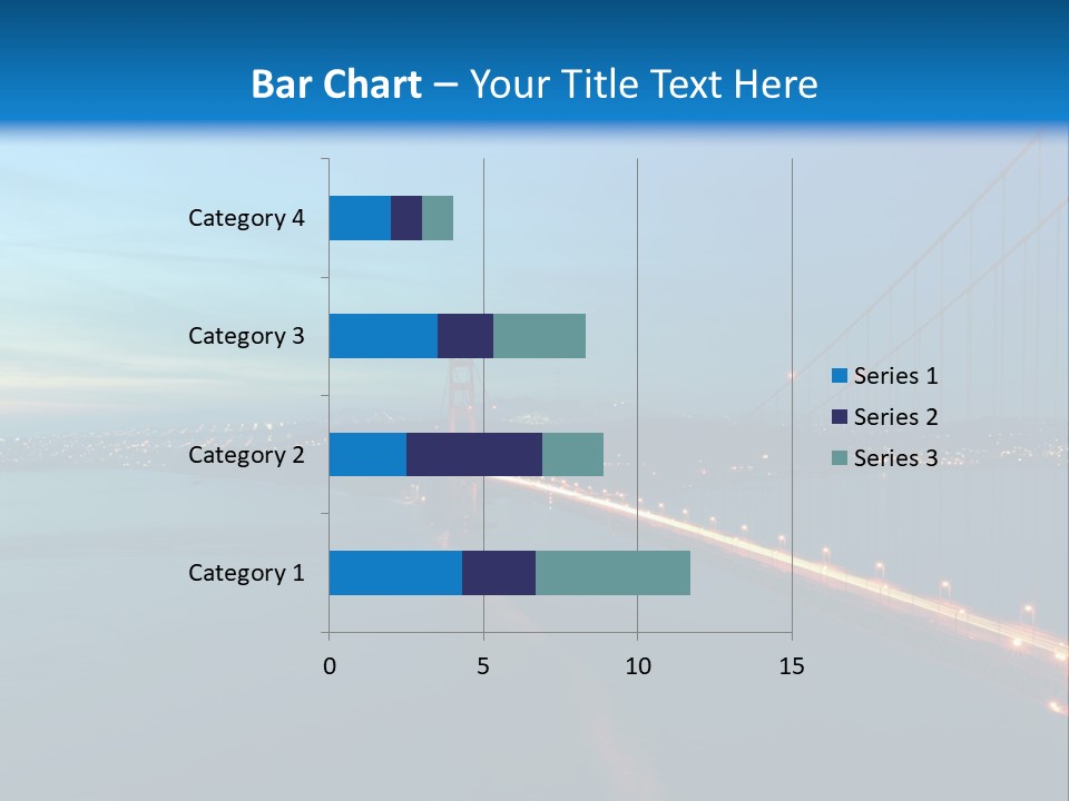 Transportation Sunset Cable PowerPoint Template