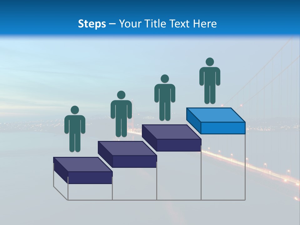 Transportation Sunset Cable PowerPoint Template