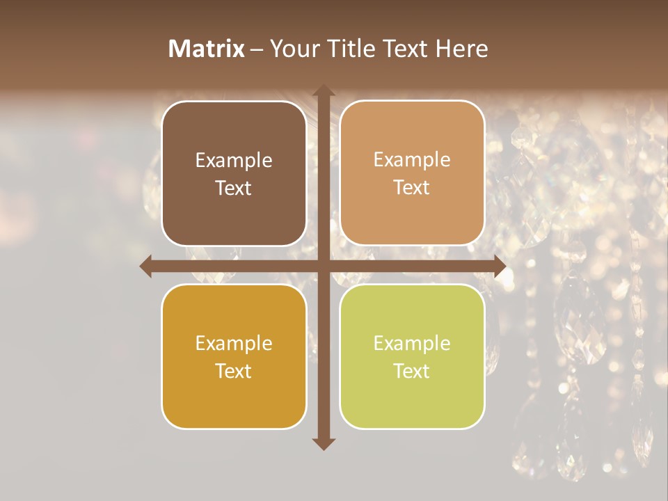 Design Diamond Crystal PowerPoint Template