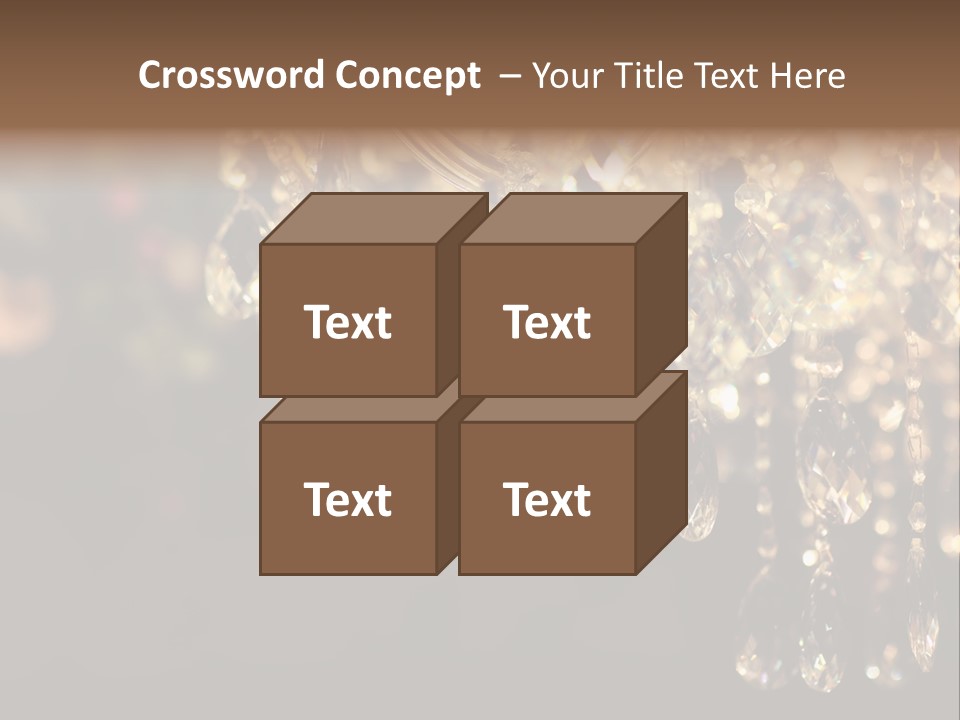 Design Diamond Crystal PowerPoint Template