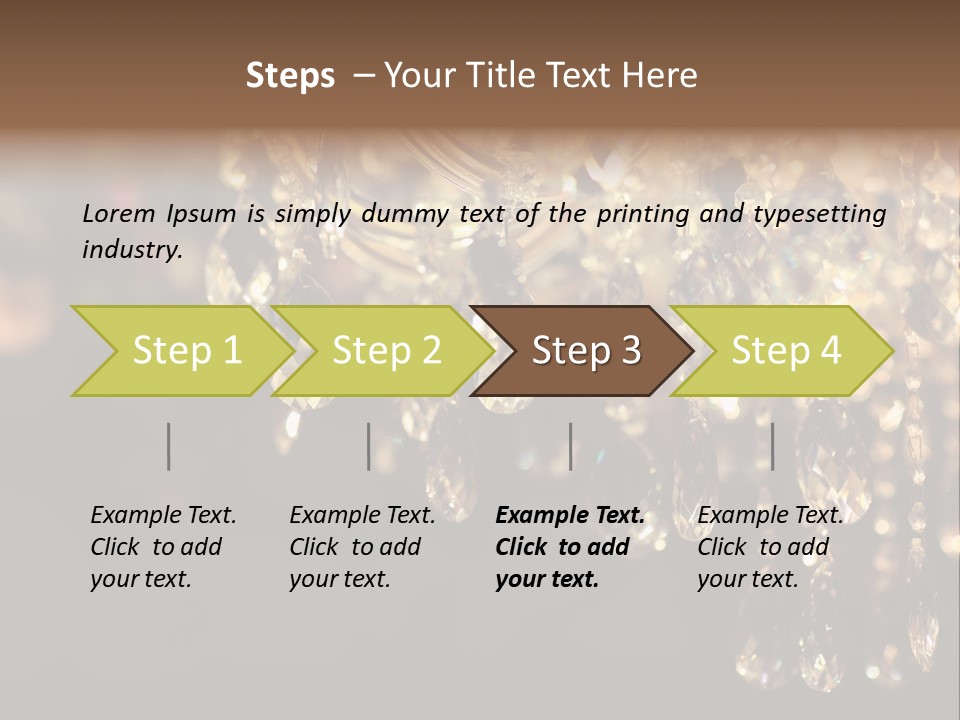 Design Diamond Crystal PowerPoint Template