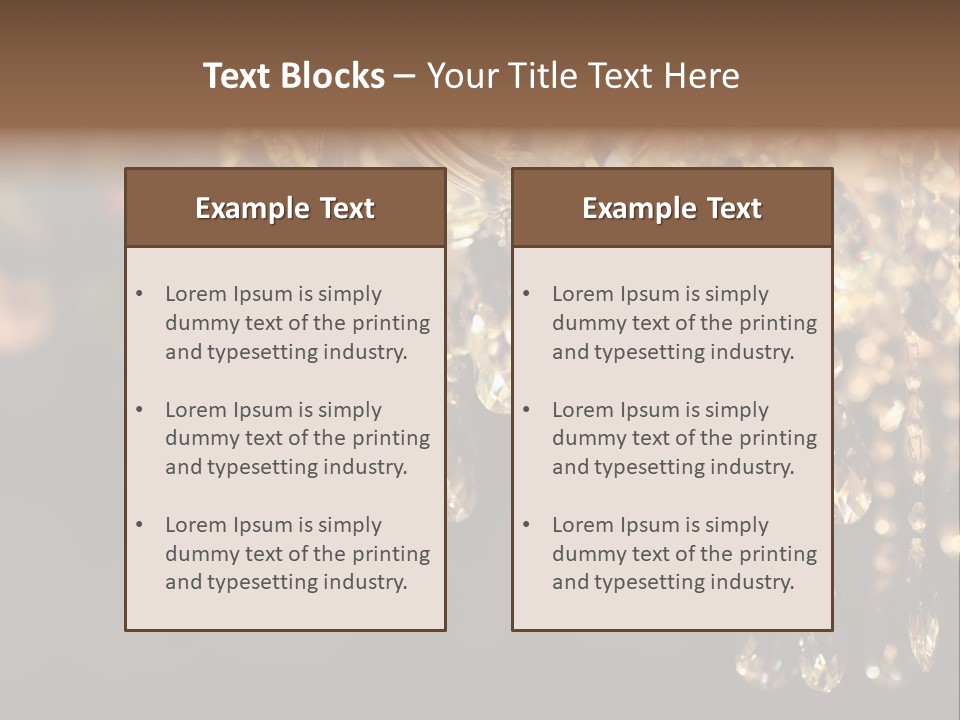 Design Diamond Crystal PowerPoint Template