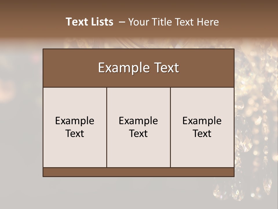Design Diamond Crystal PowerPoint Template