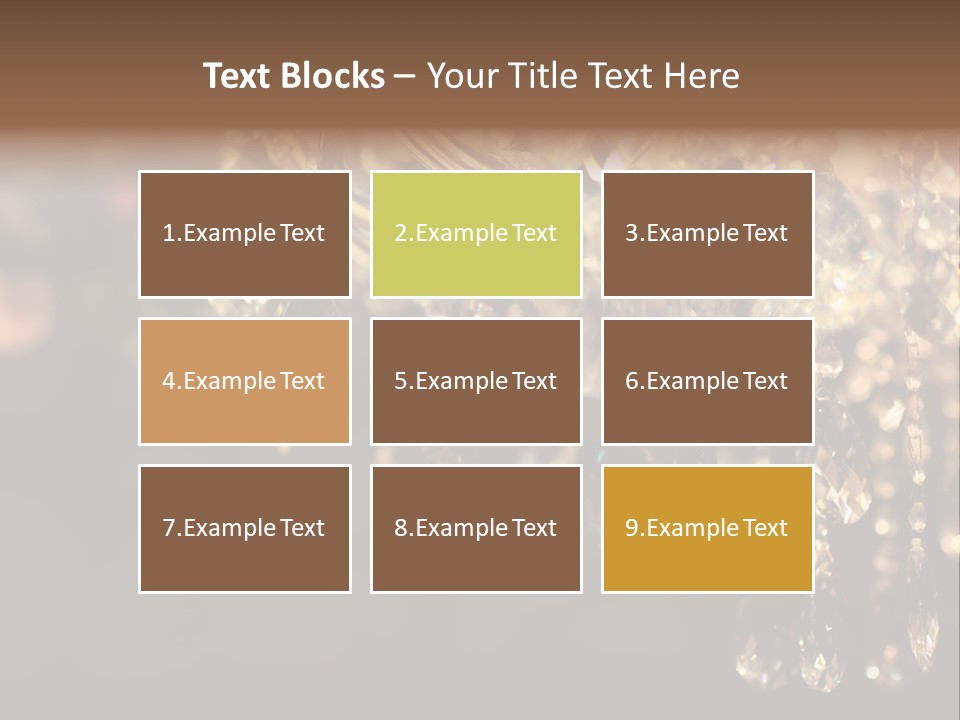 Design Diamond Crystal PowerPoint Template
