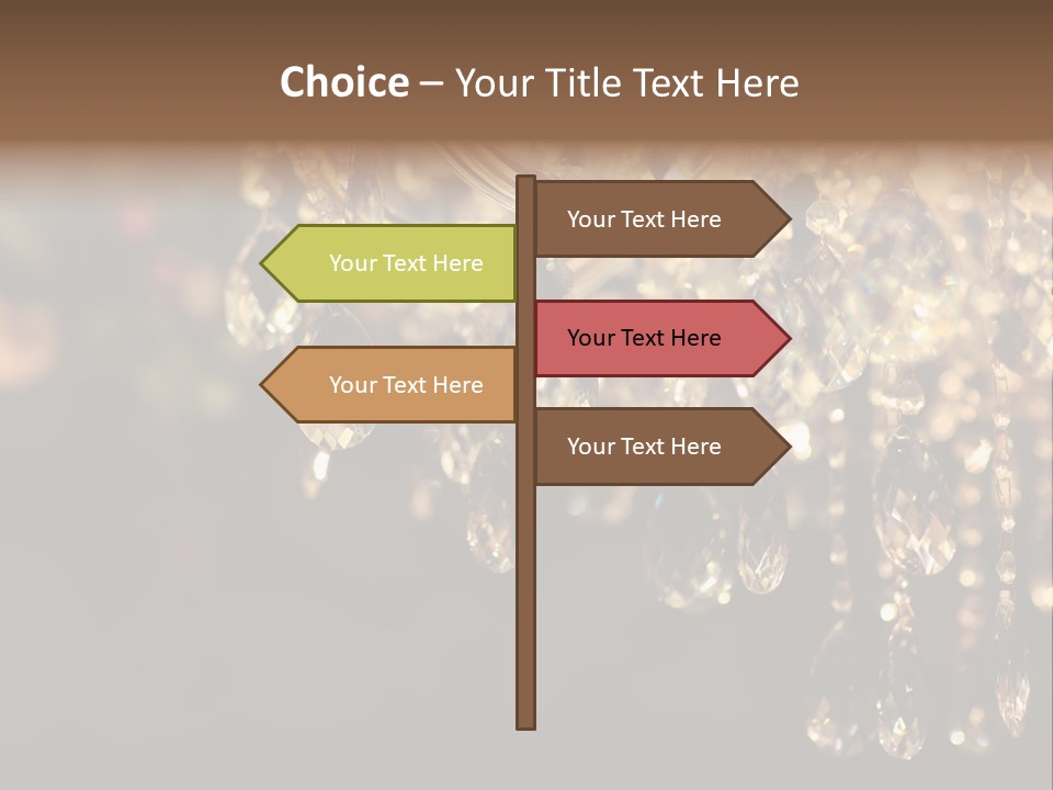 Design Diamond Crystal PowerPoint Template