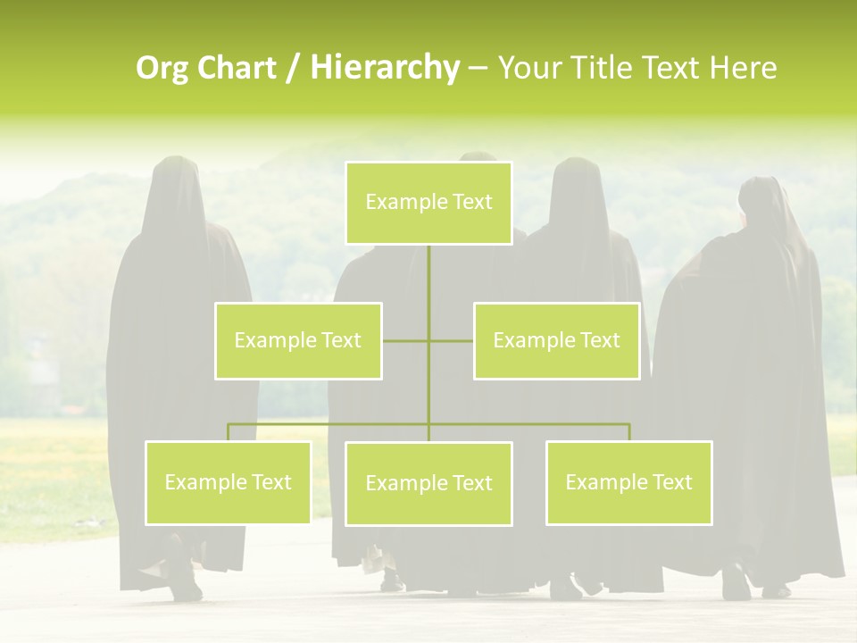 Women Square Two PowerPoint Template