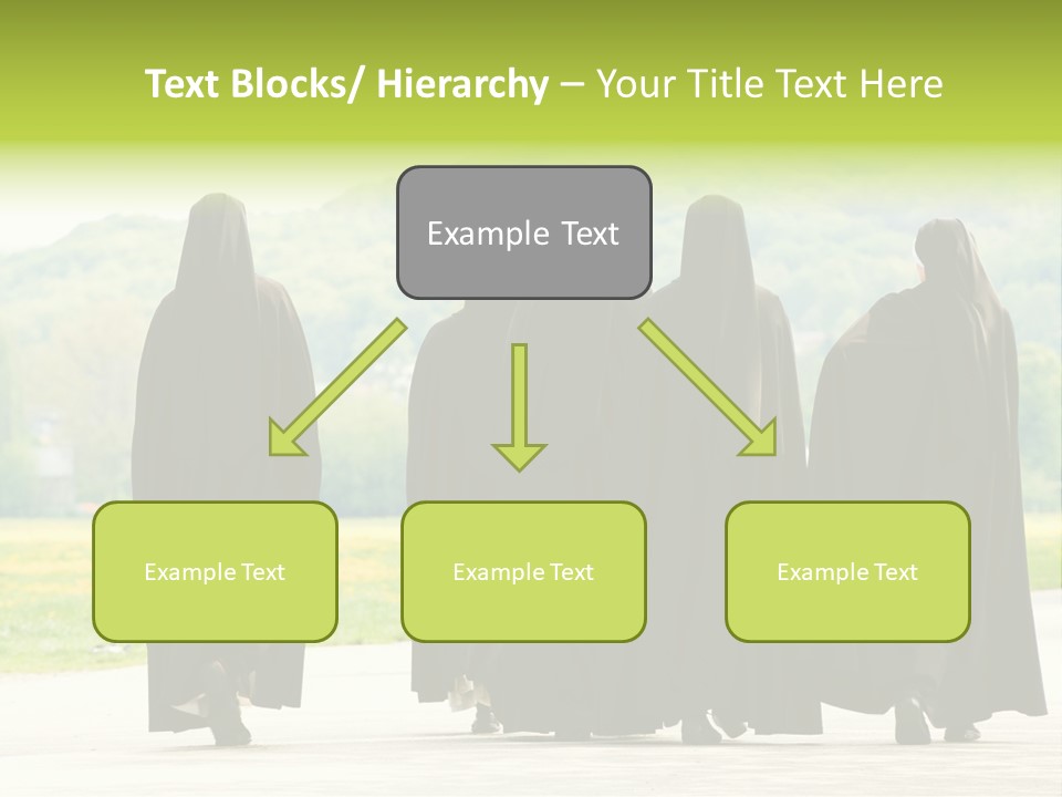 Women Square Two PowerPoint Template