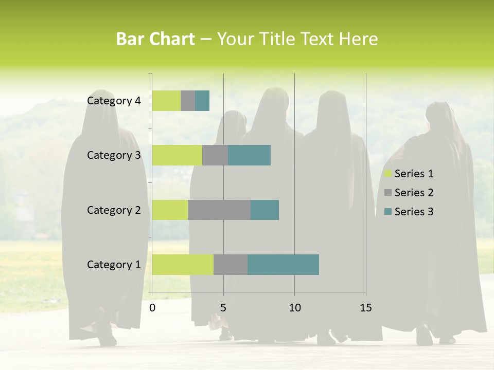 Women Square Two PowerPoint Template