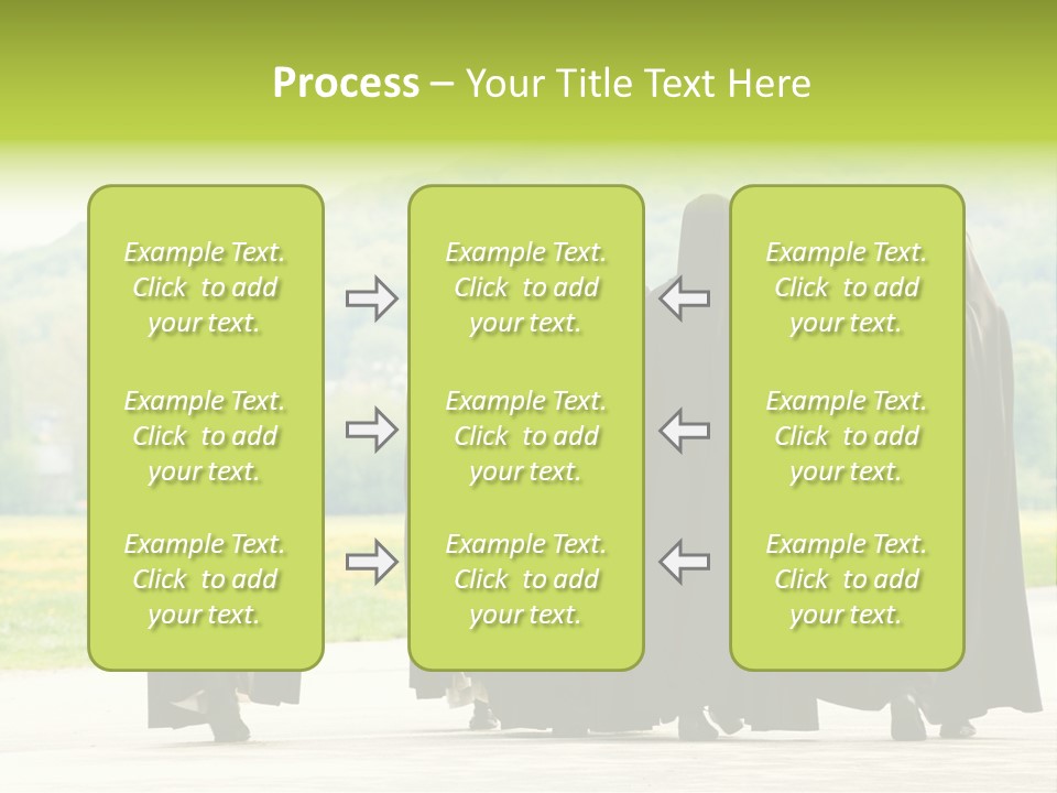 Women Square Two PowerPoint Template