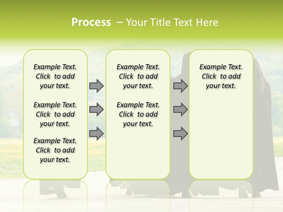 Women Square Two PowerPoint Template