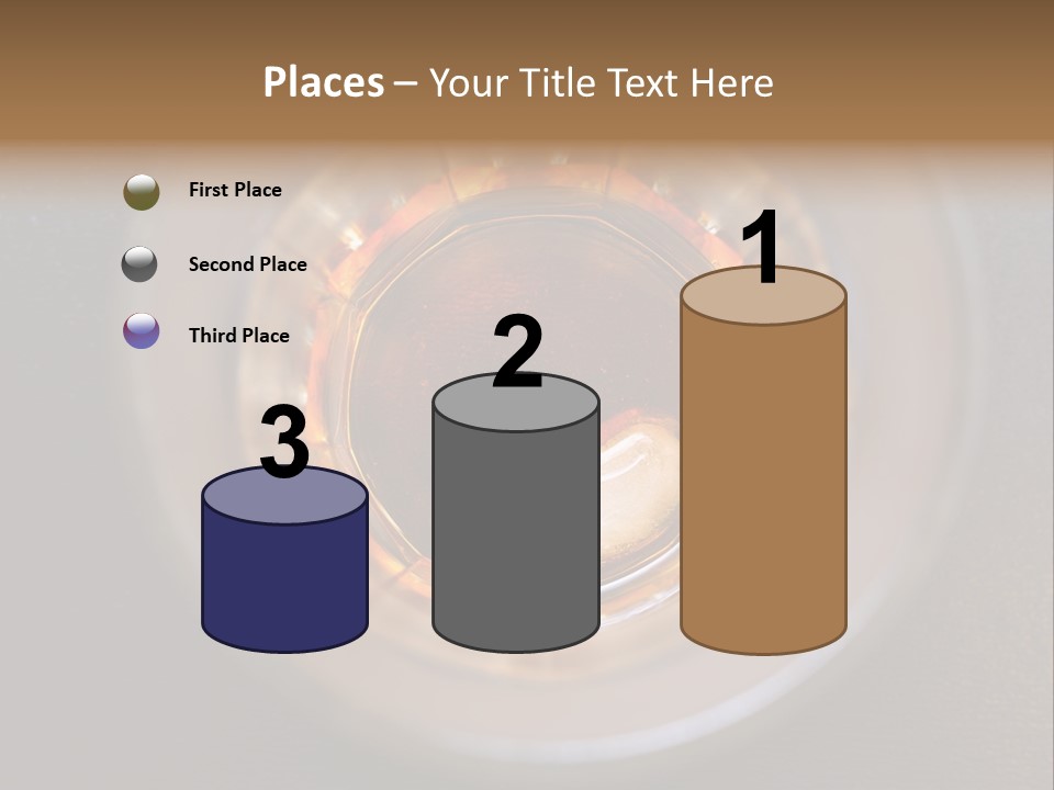 Despair Alcohol Bottom PowerPoint Template