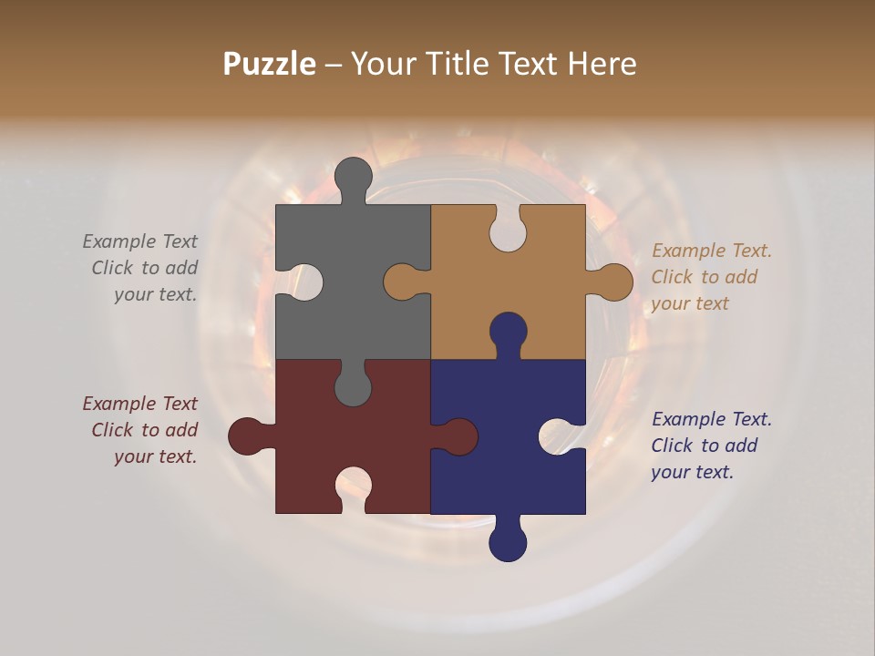 Despair Alcohol Bottom PowerPoint Template