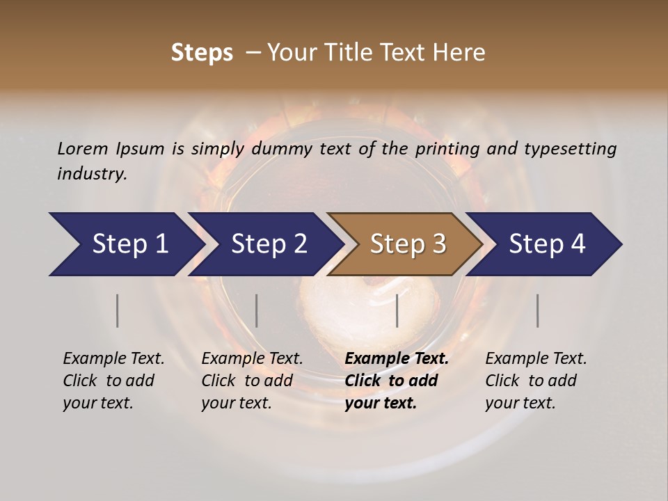 Despair Alcohol Bottom PowerPoint Template