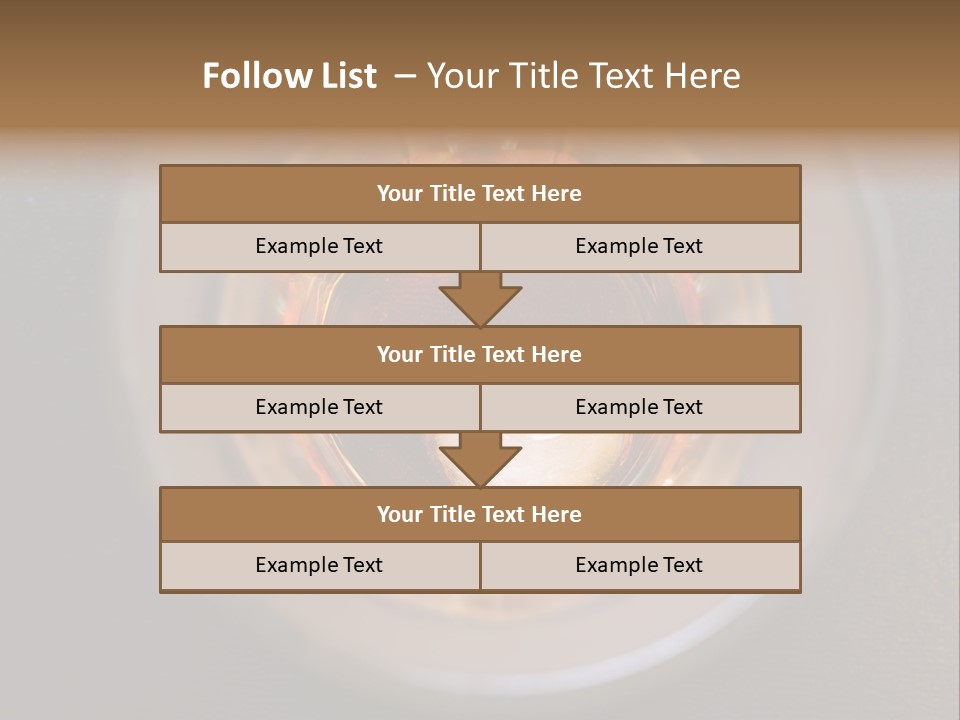 Despair Alcohol Bottom PowerPoint Template