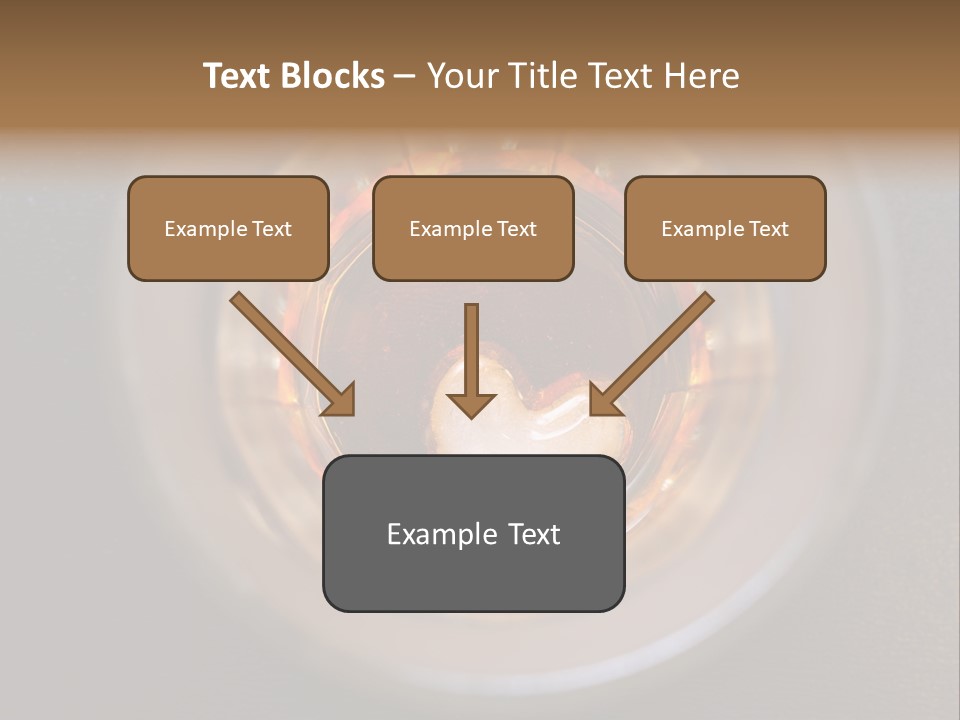 Despair Alcohol Bottom PowerPoint Template