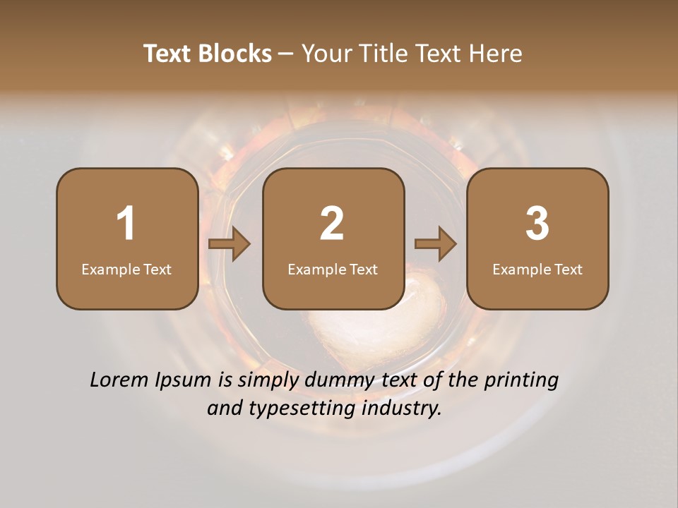 Despair Alcohol Bottom PowerPoint Template