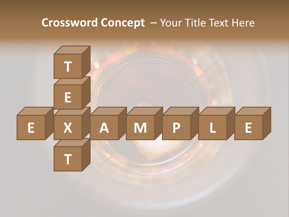 Despair Alcohol Bottom PowerPoint Template