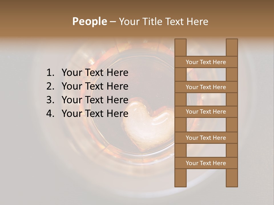 Despair Alcohol Bottom PowerPoint Template