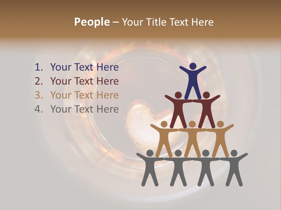 Despair Alcohol Bottom PowerPoint Template