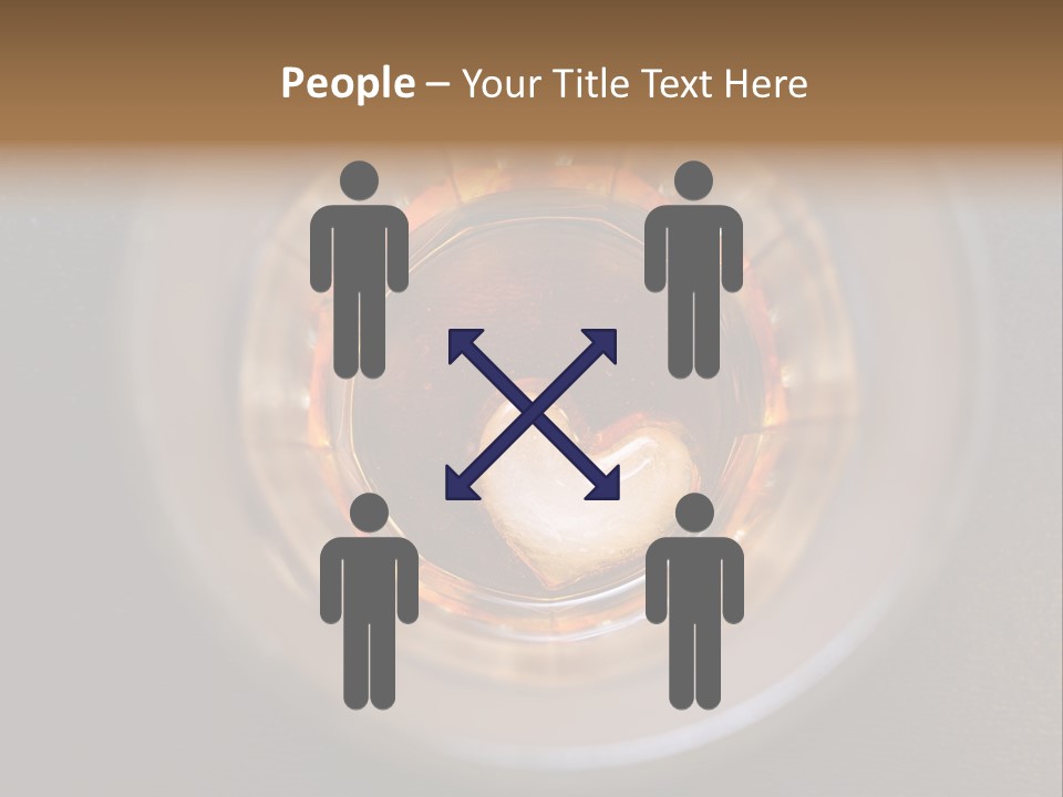 Despair Alcohol Bottom PowerPoint Template