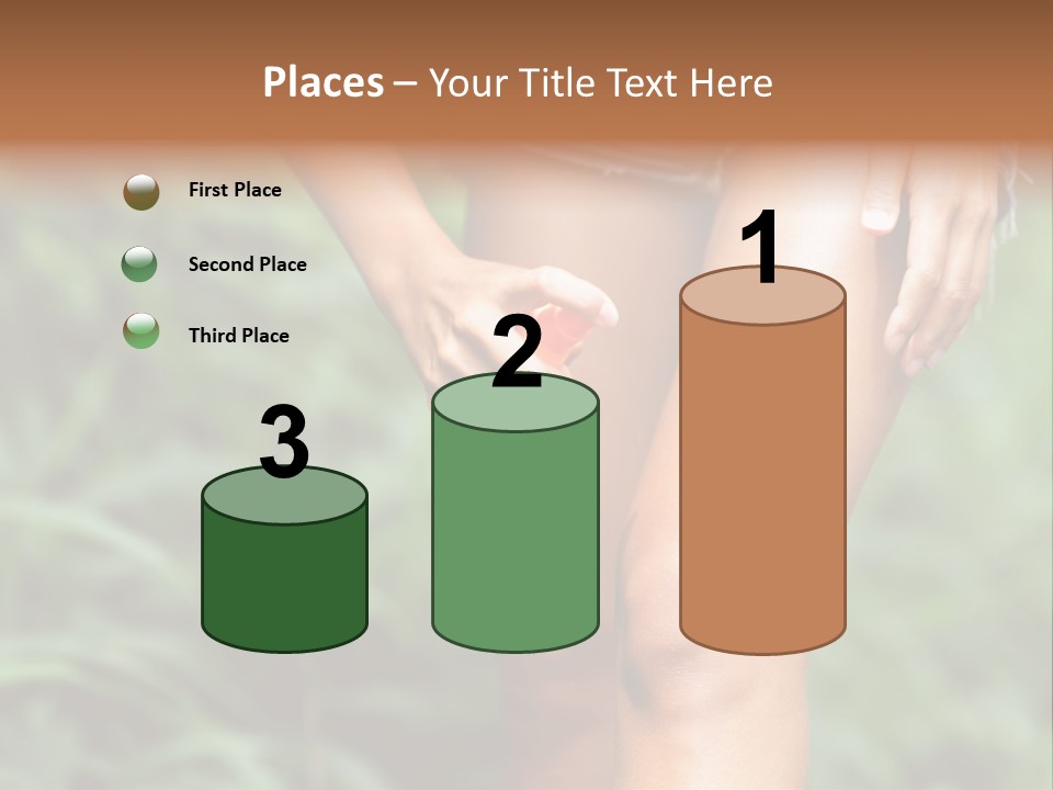 Deet Healthcare Leg PowerPoint Template