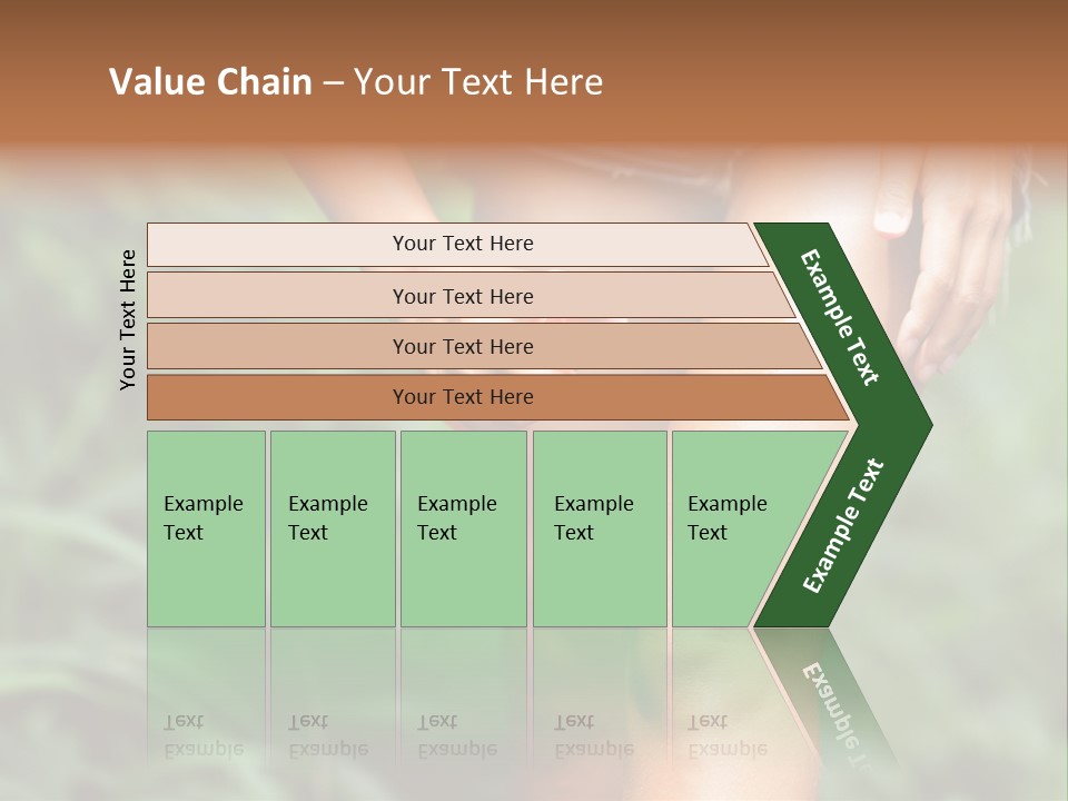 Deet Healthcare Leg PowerPoint Template