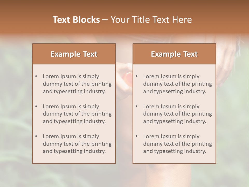 Deet Healthcare Leg PowerPoint Template