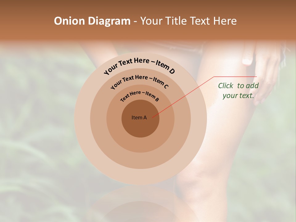 Deet Healthcare Leg PowerPoint Template