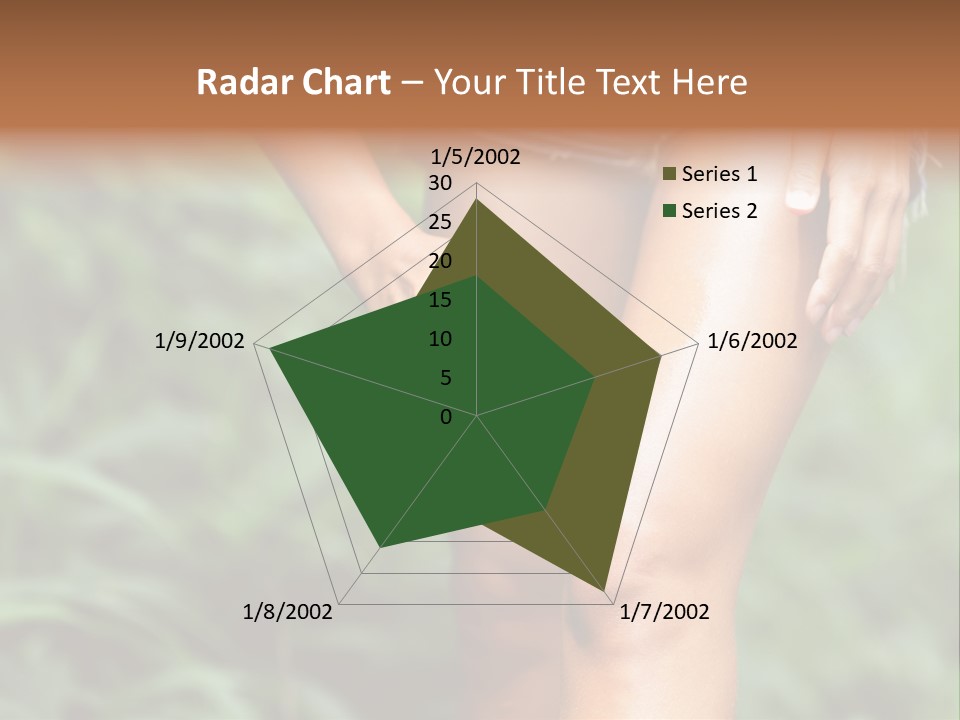 Deet Healthcare Leg PowerPoint Template