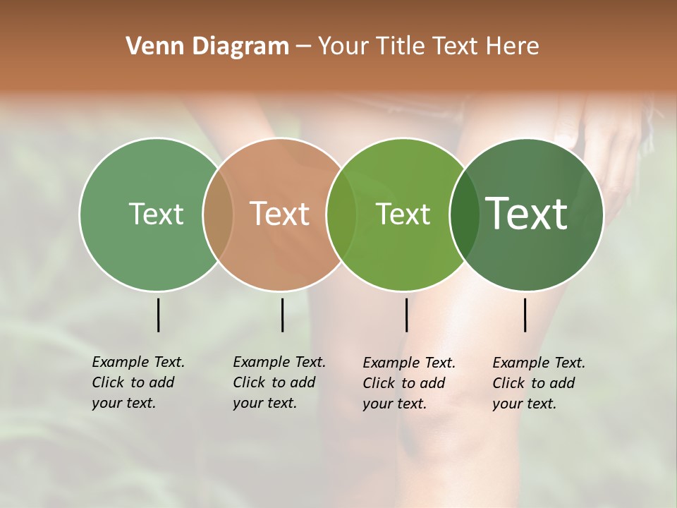 Deet Healthcare Leg PowerPoint Template
