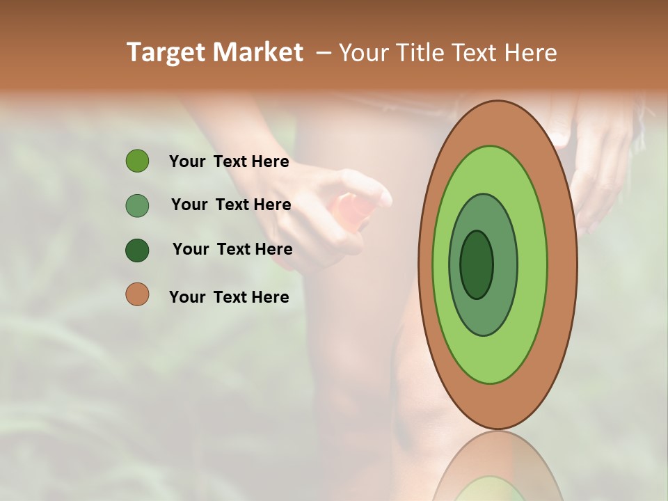 Deet Healthcare Leg PowerPoint Template