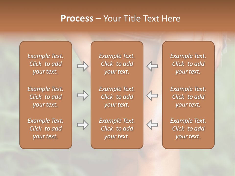 Deet Healthcare Leg PowerPoint Template
