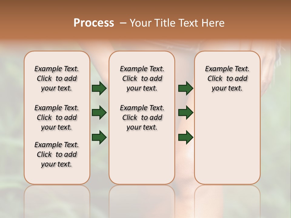 Deet Healthcare Leg PowerPoint Template