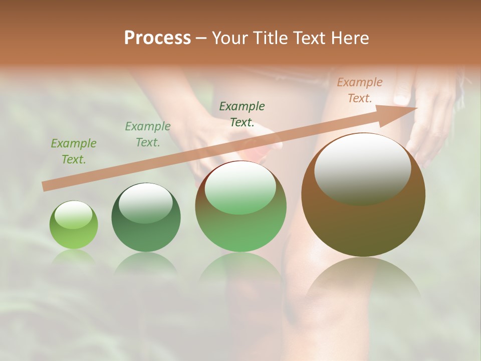 Deet Healthcare Leg PowerPoint Template