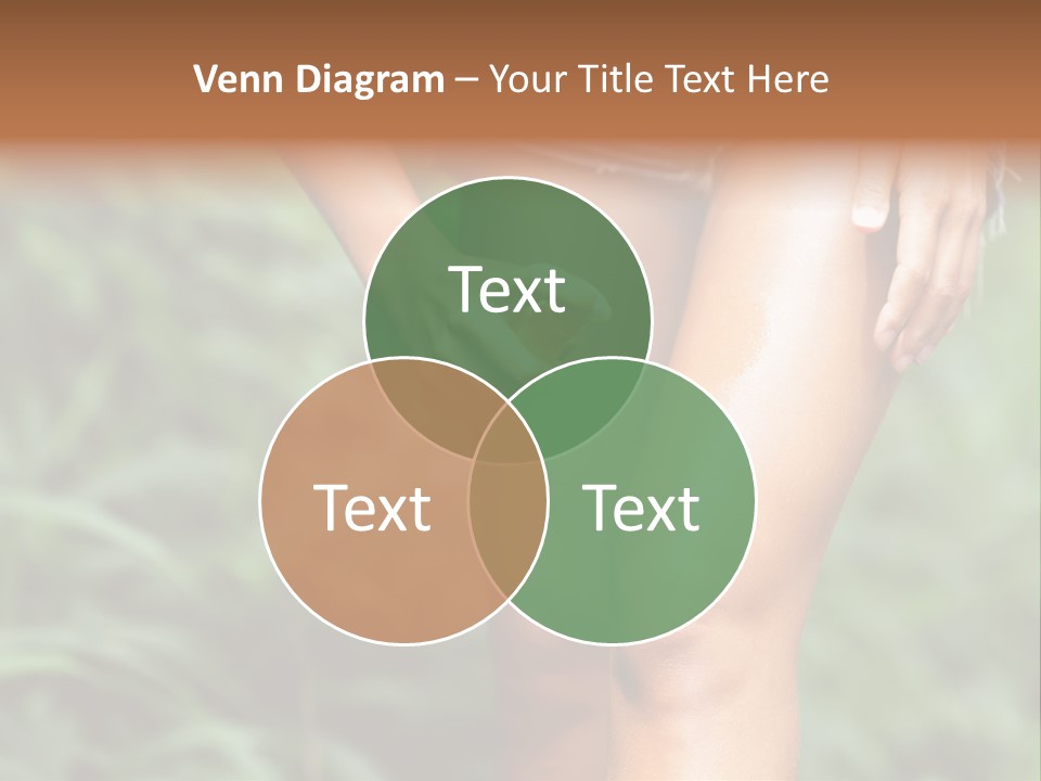 Deet Healthcare Leg PowerPoint Template