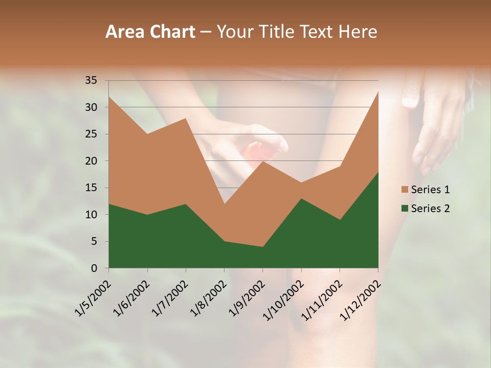 Deet Healthcare Leg PowerPoint Template