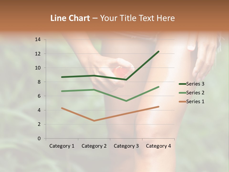 Deet Healthcare Leg PowerPoint Template