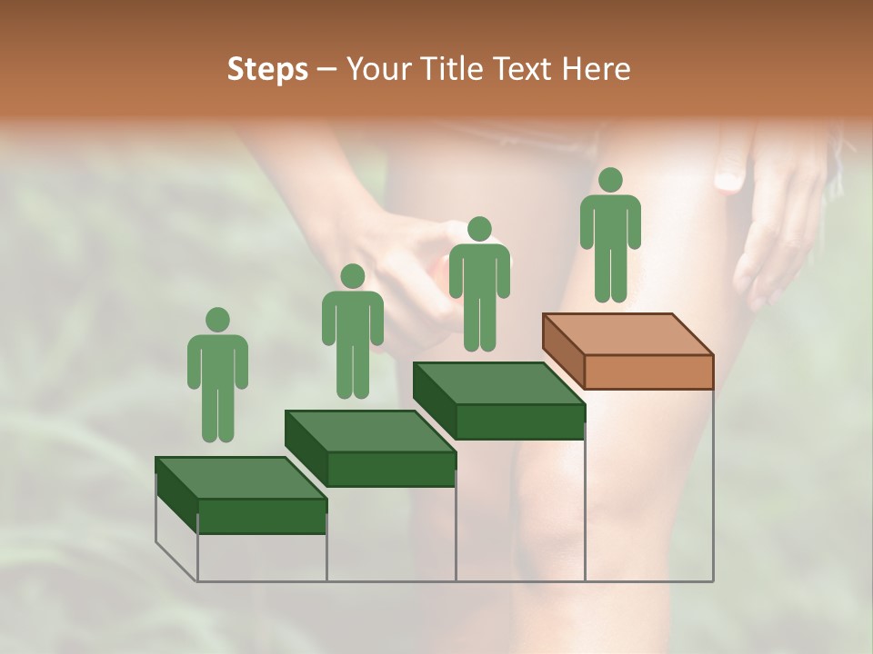 Deet Healthcare Leg PowerPoint Template