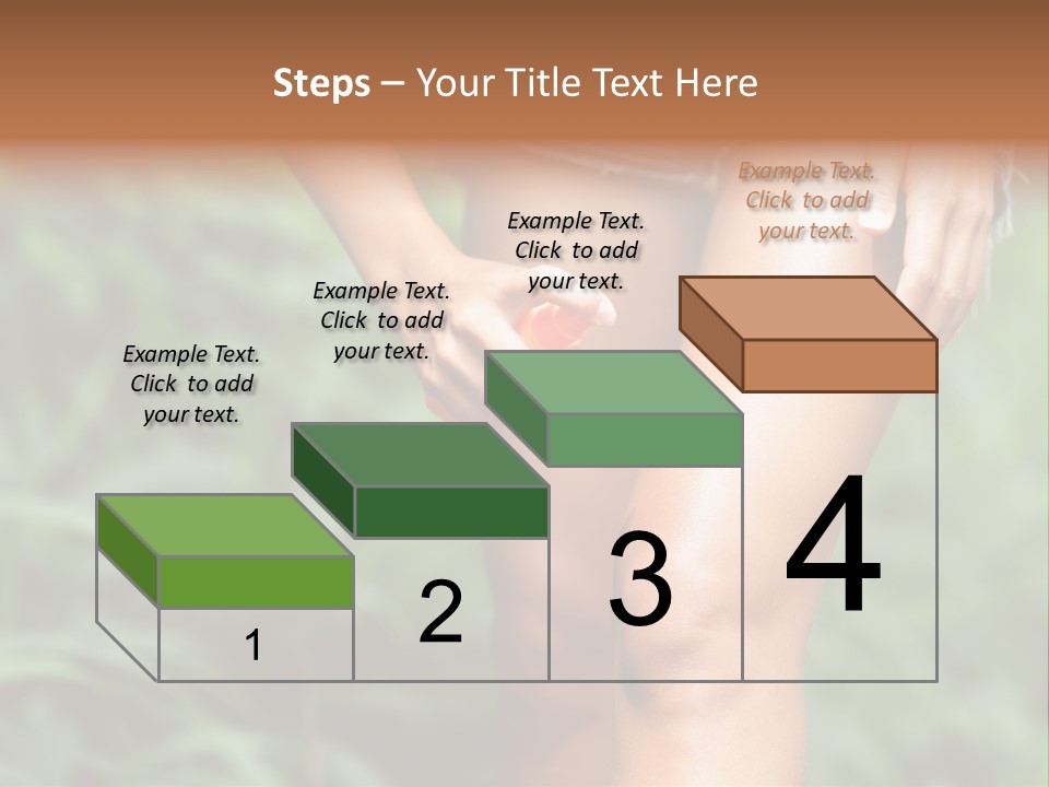 Deet Healthcare Leg PowerPoint Template